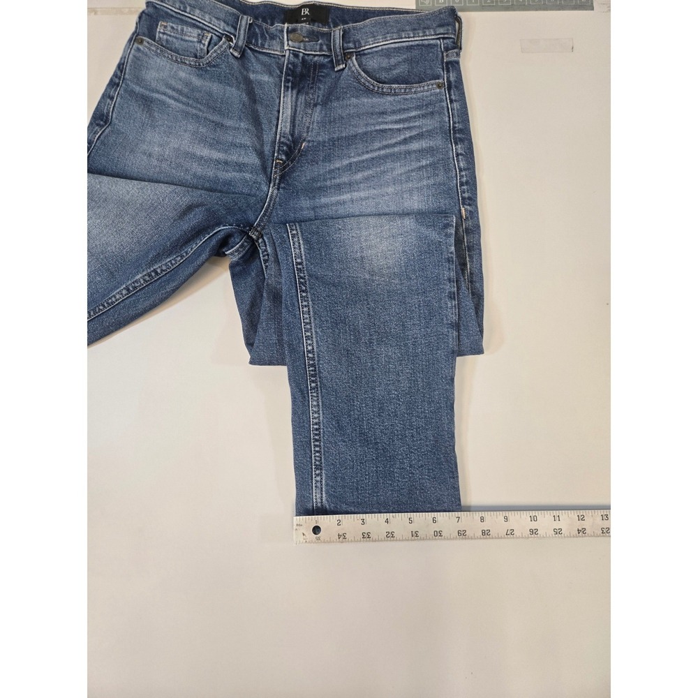Banana Republic The Straight J Medium Wash Straight Leg Jeans Size 28 884515-00 - Picture 10 of 12